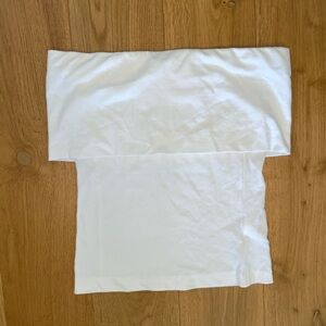 Club Monaco Ivory Off the Shoulder Top